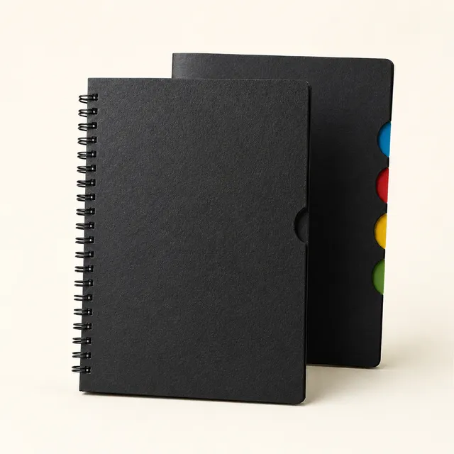 Black Notebook Cover Jackets