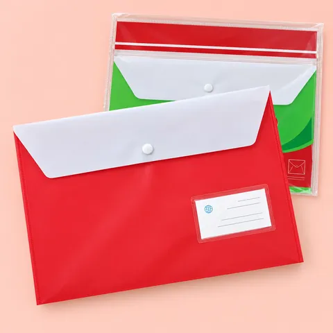 Dual Pocket with Card Holder — Document Folders