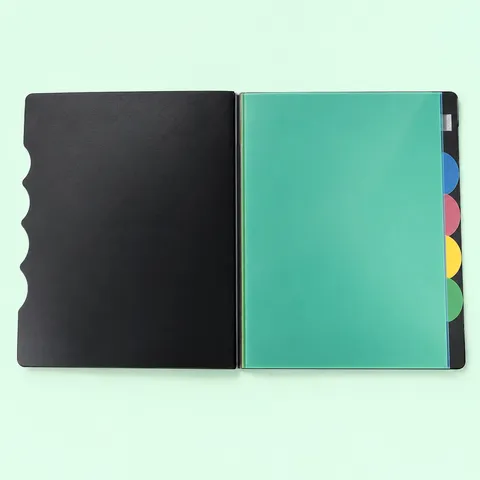 Heavy Duty Cover Jacket — Black Notebook Cover Jackets