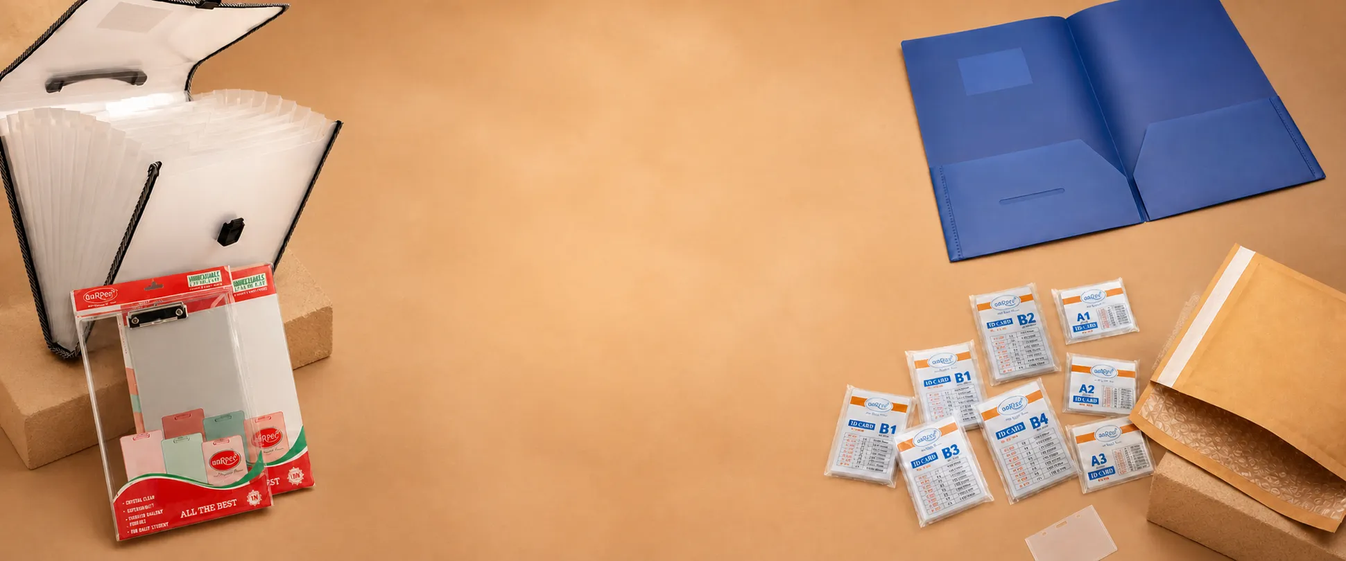 Aarpee office, school, identification, and mailing products