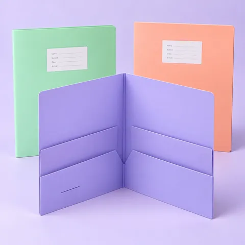 Multi-Pocket Folder — Presentation Conference Folder