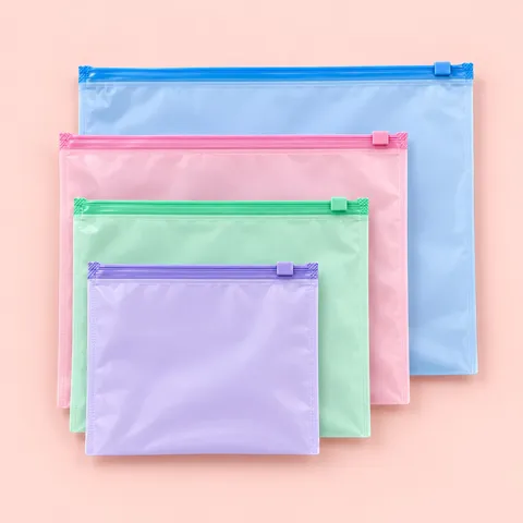 Opaque Slider Zipper Pouch — Slider Zipper Laminated Pouch