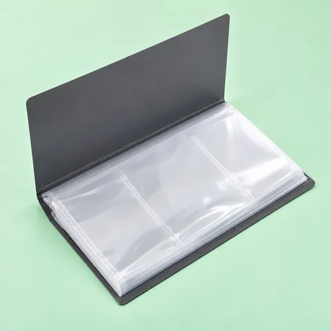 Transparent Insert Sheets — Display Leaves Inner Card Holders